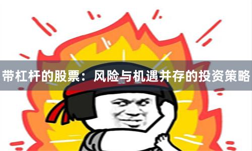 带杠杆的股票:风险与机遇并存的投资策略