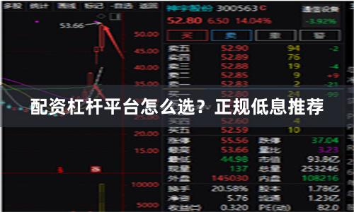 配资杠杆平台怎么选？正规低息推荐